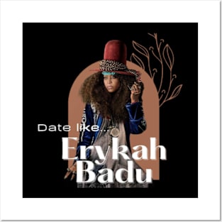 Erykah badu Posters and Art